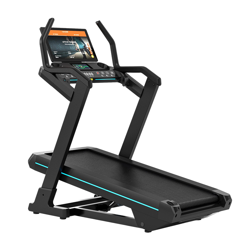 EB620 neues Heimtrainer-Laufband mit bürstenlosem Motor und blauem LED-Licht